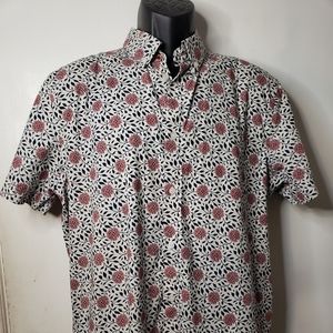 Stunning Floral Button-Down Shirt